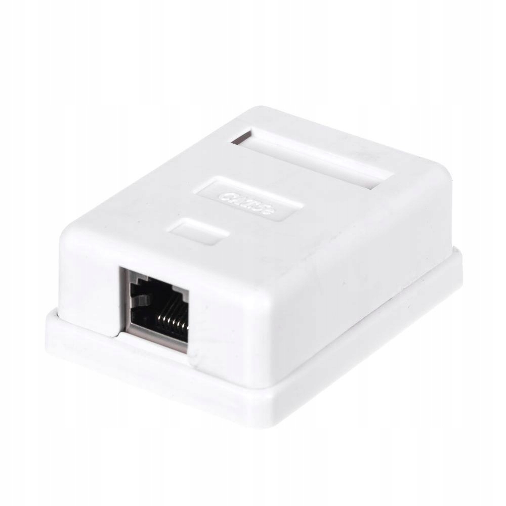Netrack Gniazdo natynkowe kompletne 1xRJ45 8p8c Ftp Cat5e Lsa Netrack