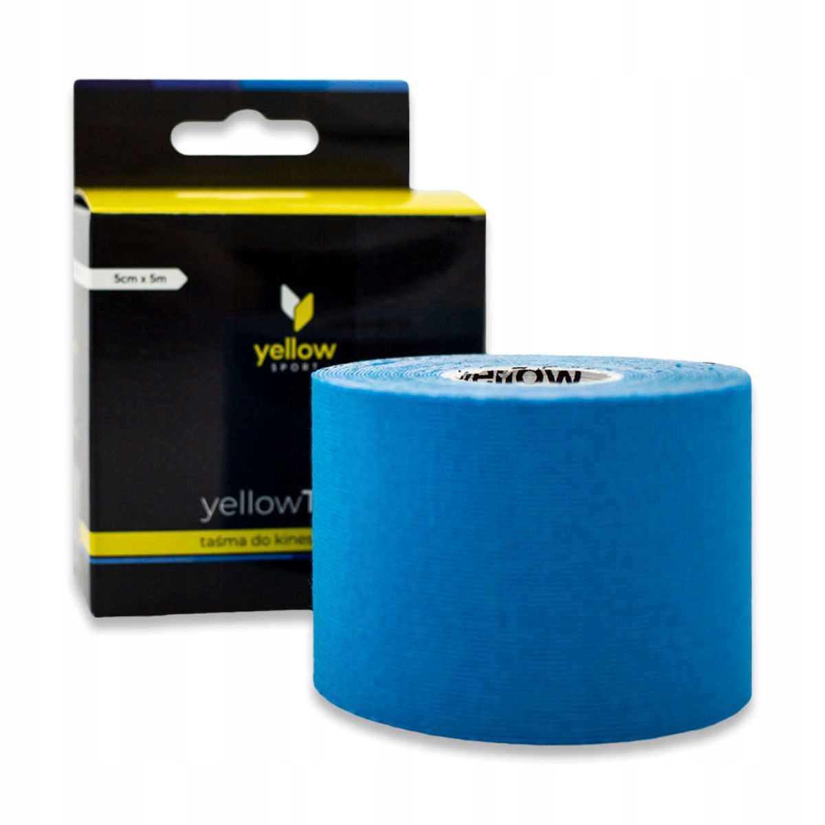 

YellowTAPE Taśma do kinesiotapingu Tejp Niebieski