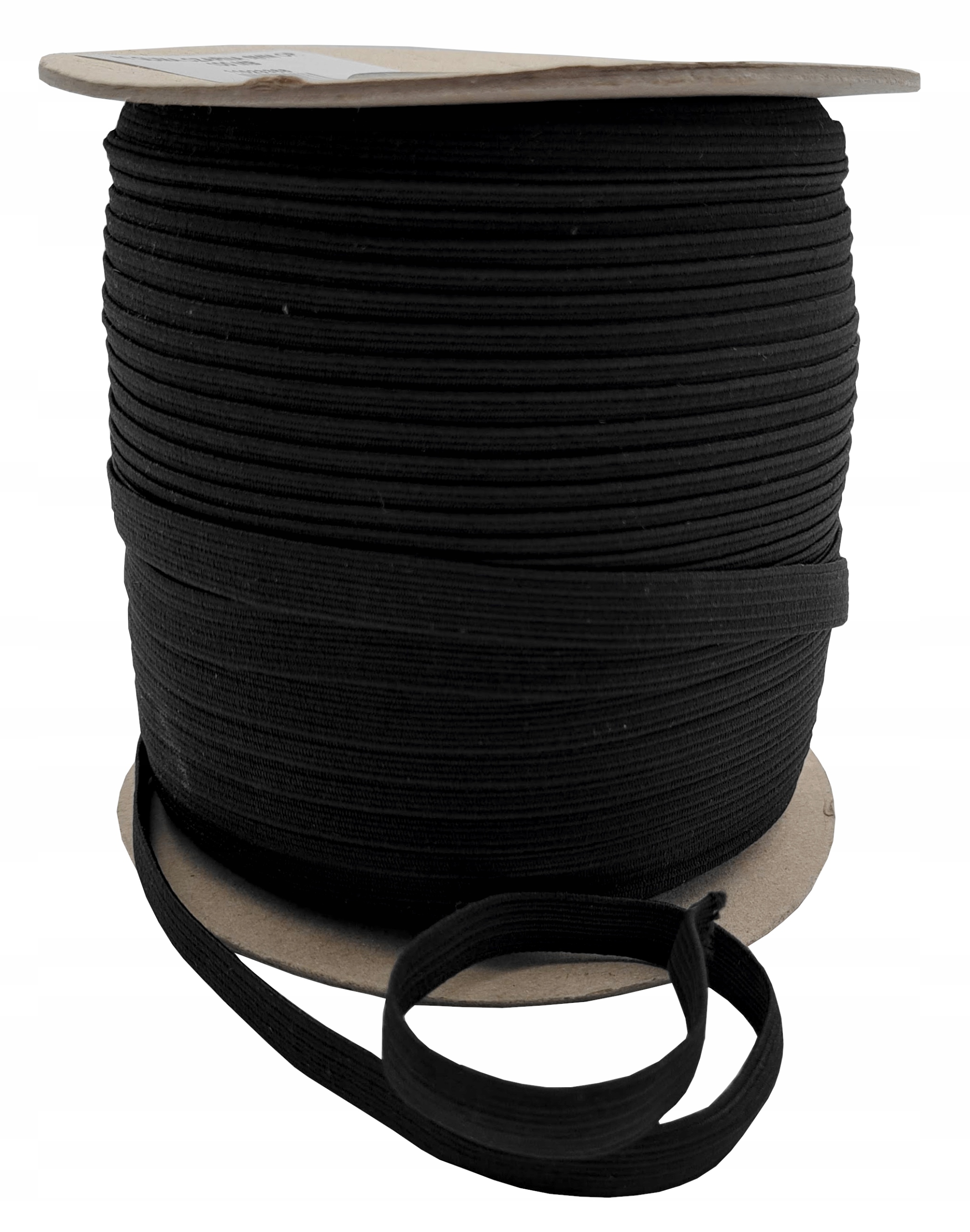 Guma 11 MM Czarna Tkana -100 M Polski Producent