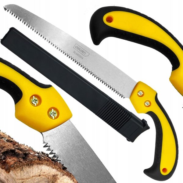 PIŁA DO GAŁĘZI DREWNA PIŁKA OGRODOWA DO CIĘCIA DRZEWA OSTRA + POKROWIEC Waga produktu z opakowaniem jednostkowym 2 kg