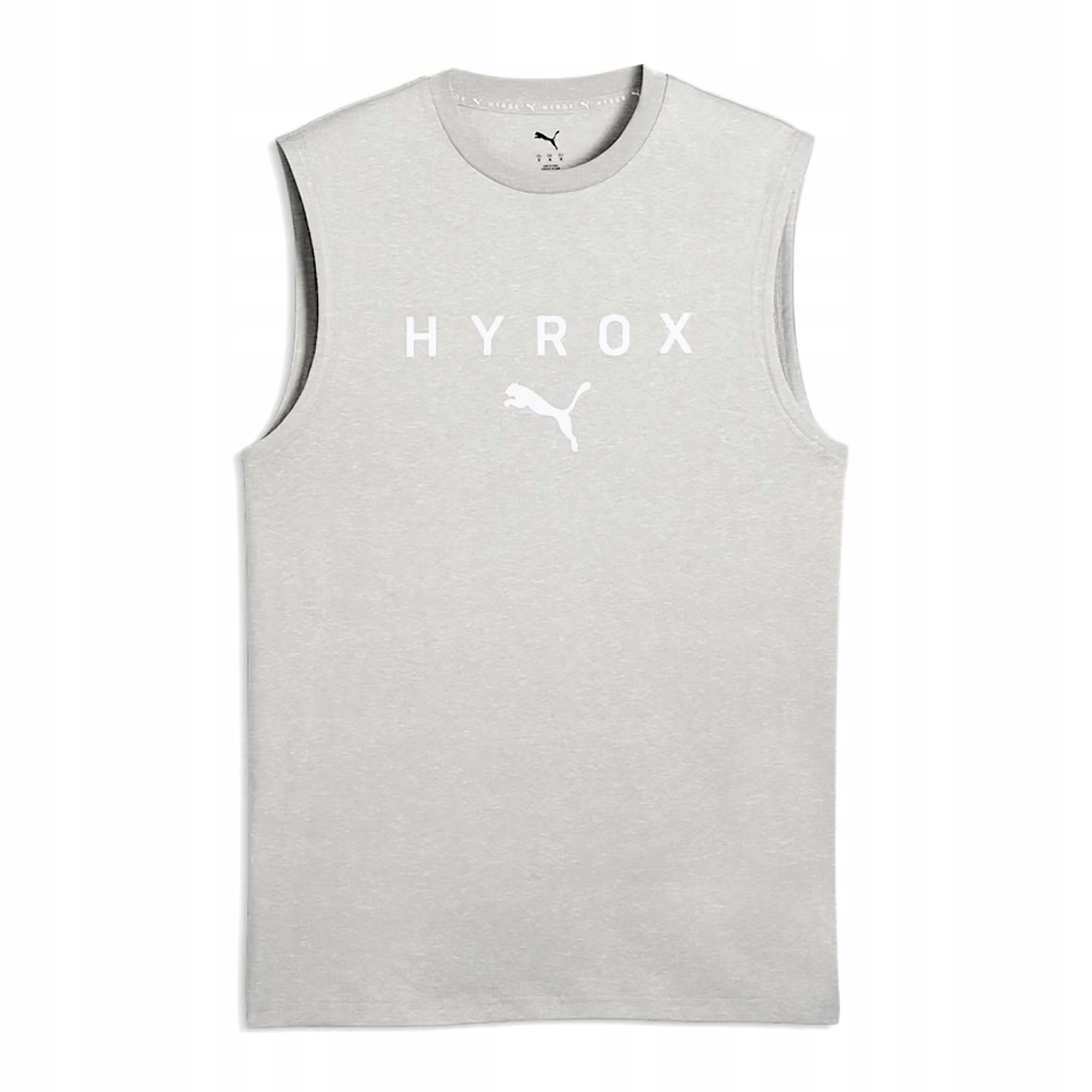 Pánské tréninkové tričko Puma Hyrox Cutoff Tank šedé