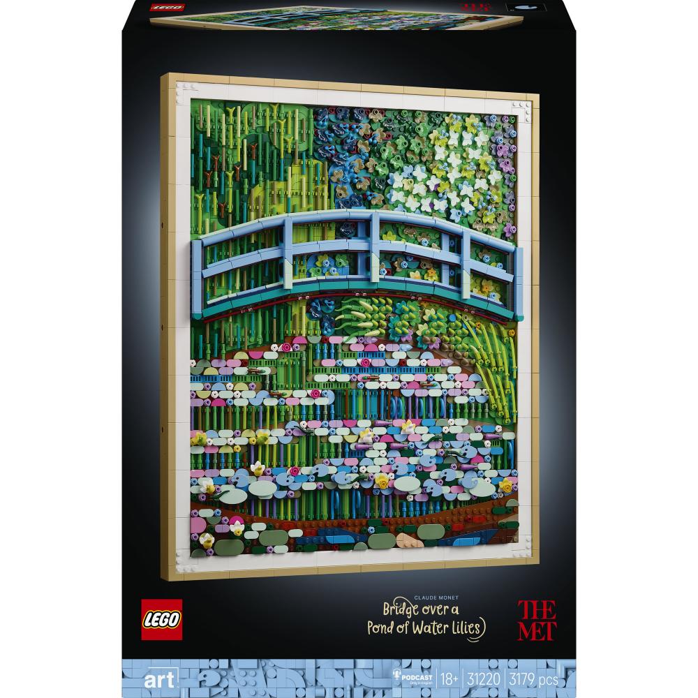 * Lego Art Claude Monet Most přes rybník s lekníny 31220
