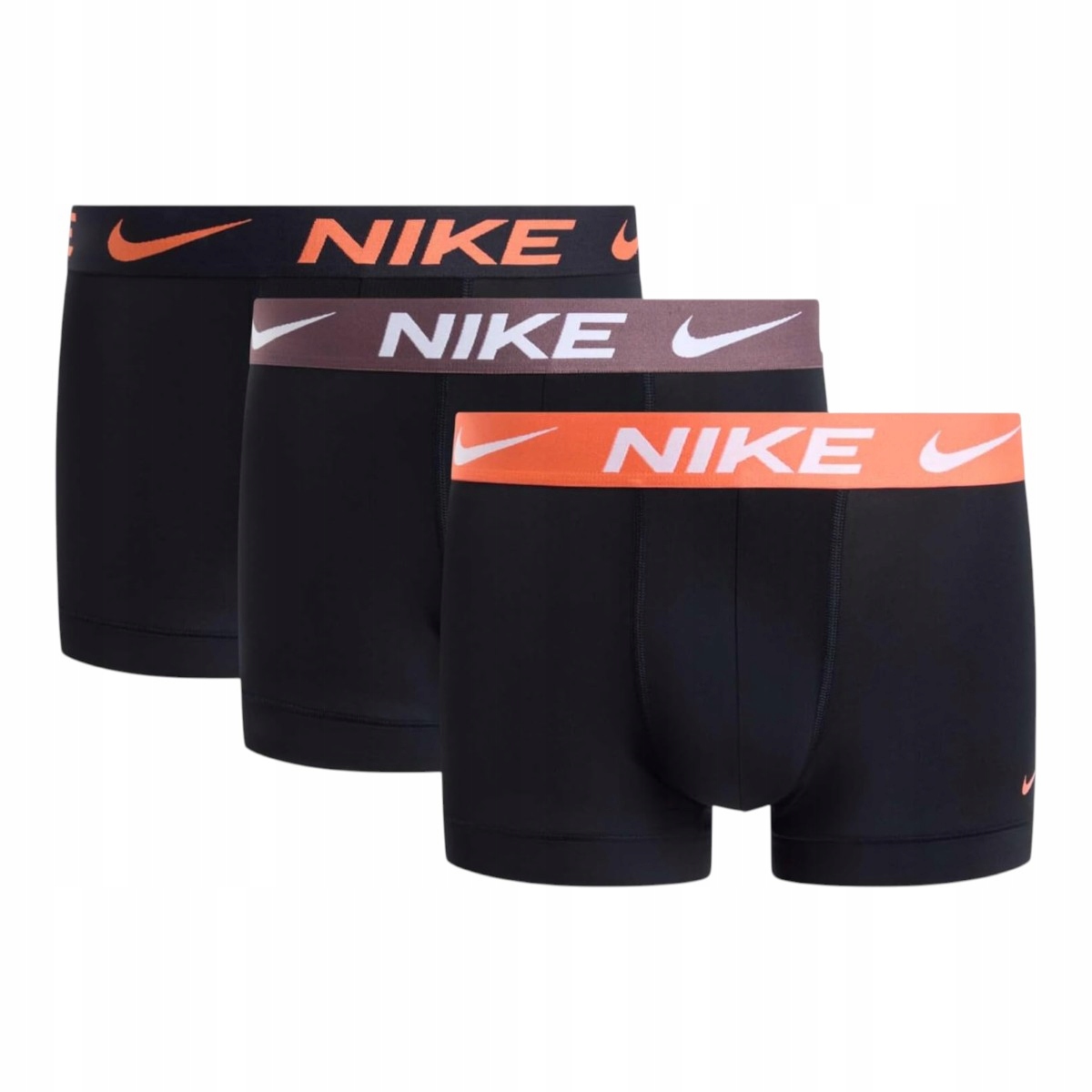 Nike Pánské Boxerky Slipy Trunk 3P Černé vel. M