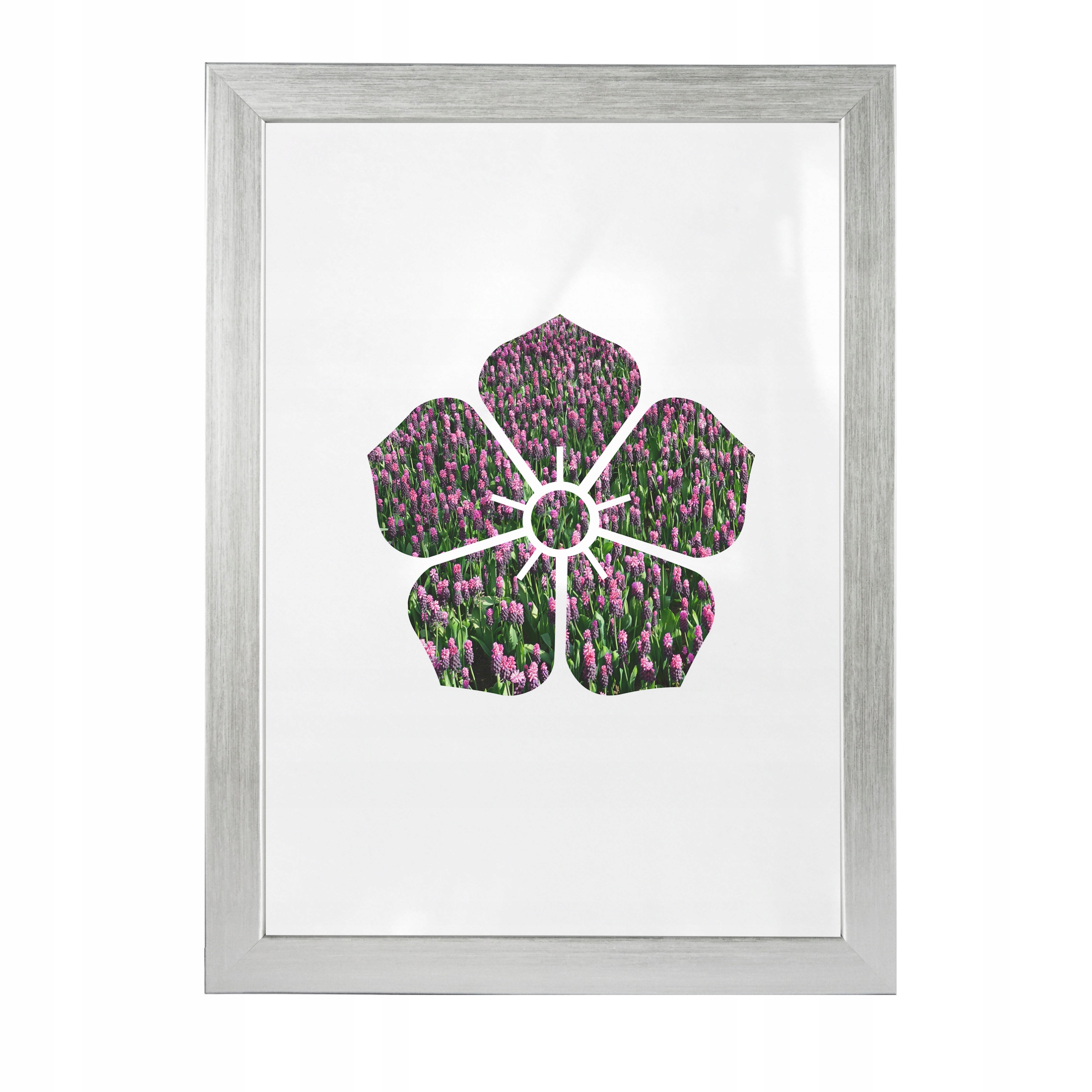 

Foto ramka z drewna Emily Srebrny 20x30 cm