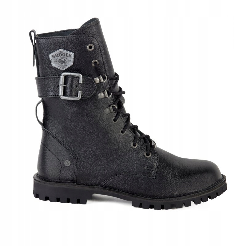 BUTY SKÓRZANE BROGER OHIO BLACK 44