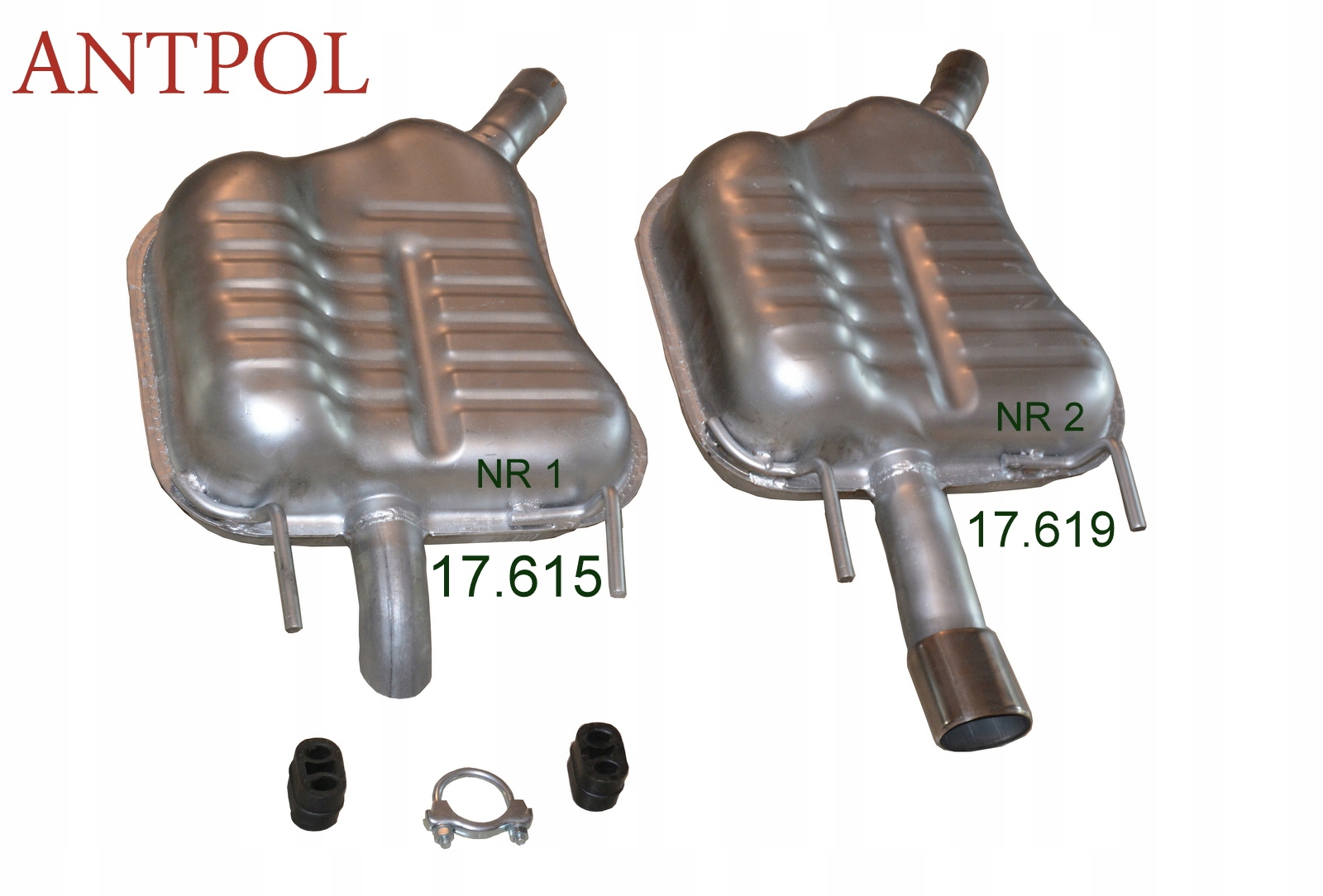 17.615 - OPEL VECTRA C 1.6 1.8 2.0 седан глушитель