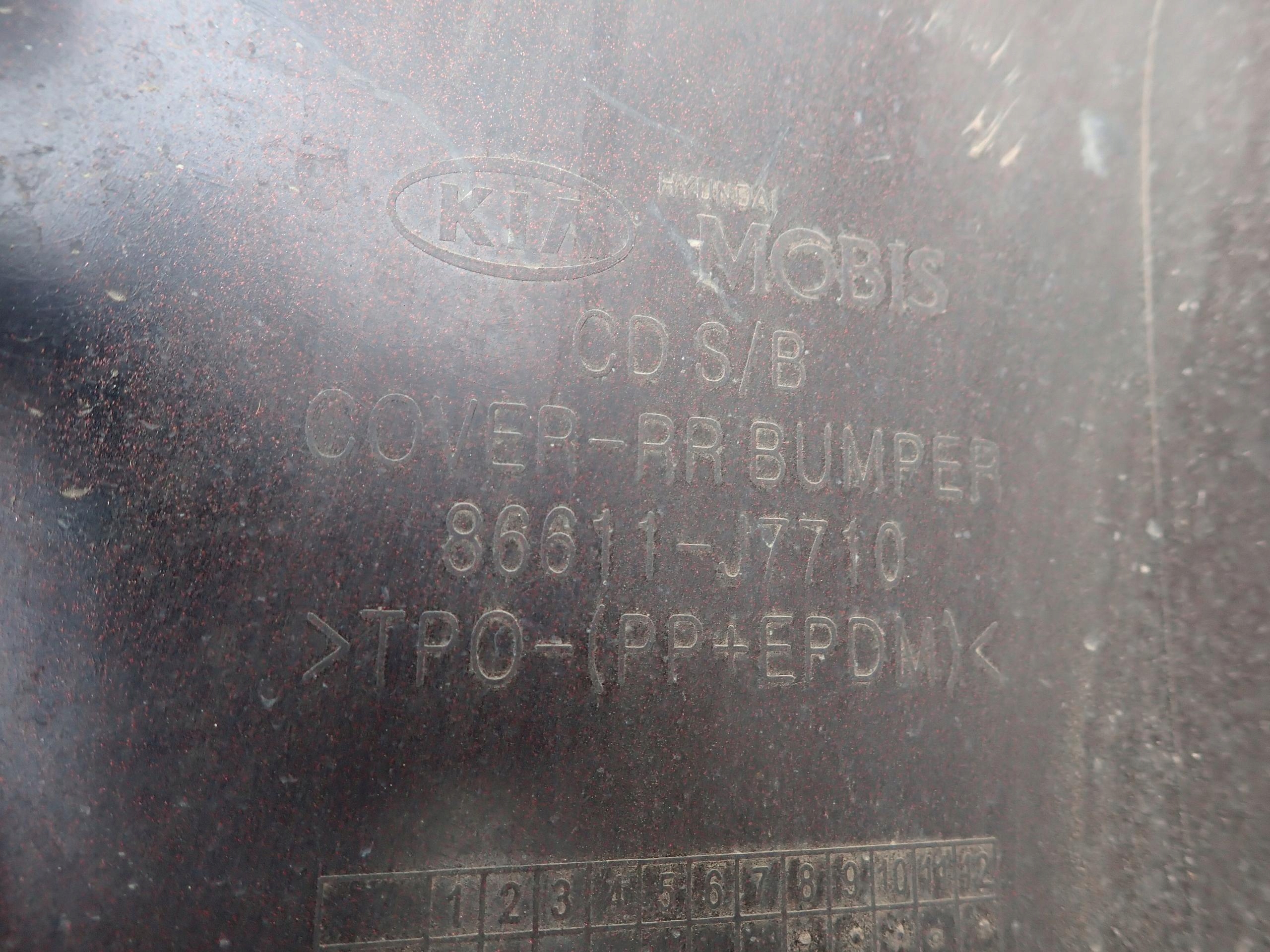 KIA PRO CEED III 3 GT-LINE 18- bumper rear part rear PDC