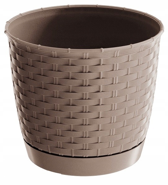 

Doniczka Ratolla Round DRLO220 mocca Prosperplast