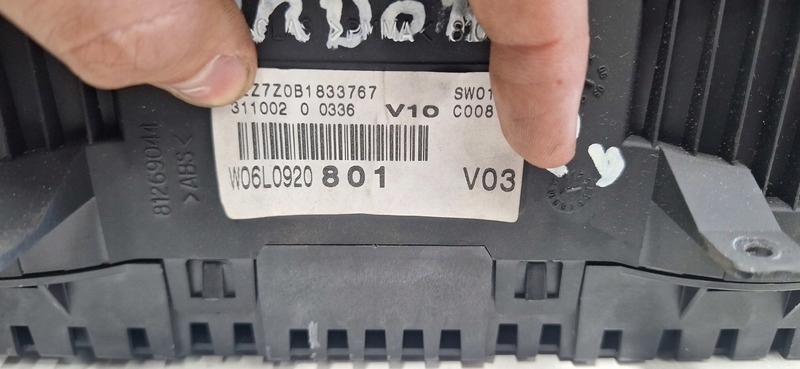 dials SEAT CORDOBA W06L0920801