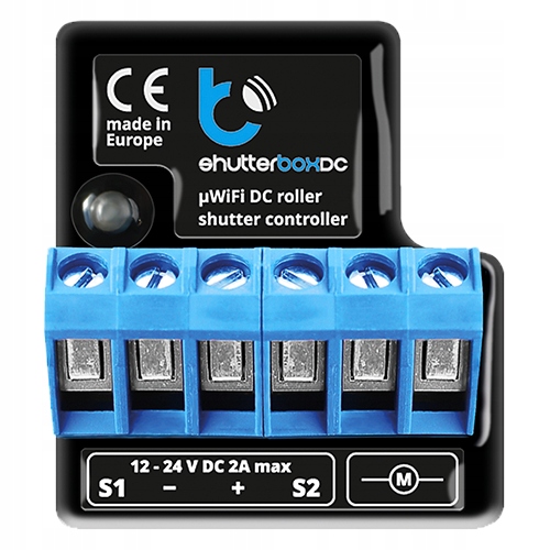 

Sterownik do rolet shutterBoxDC 12V WiFi Blebox