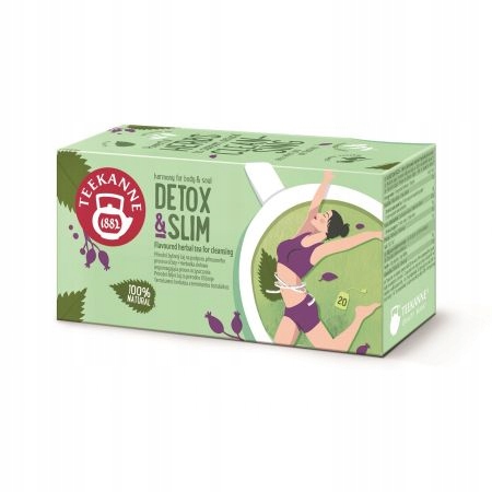 Teekanne Čaj Detox & Slim 20 x 1,6 g