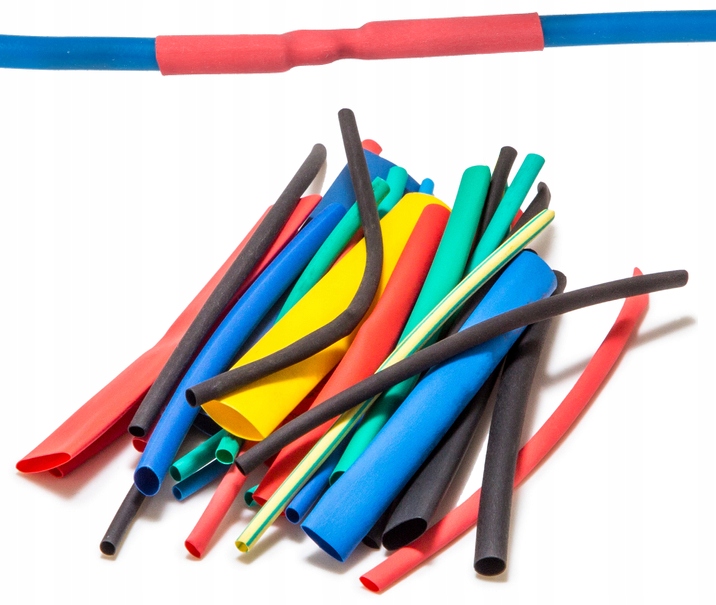 RURKI TERMOKURCZLIWE OPASKI KOSZULKI 7CM 16 SZT