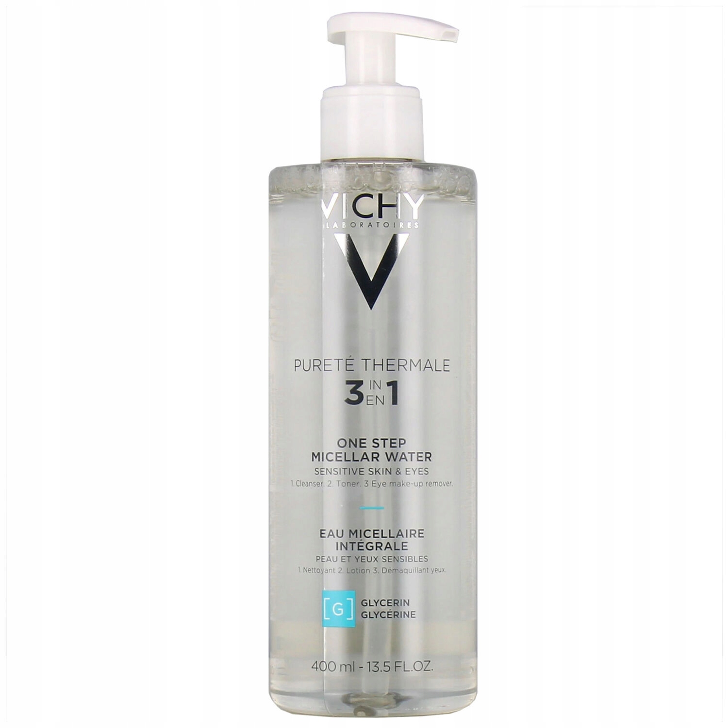 Vichy Płyn micelarny do skóry wrażliwej 400ml