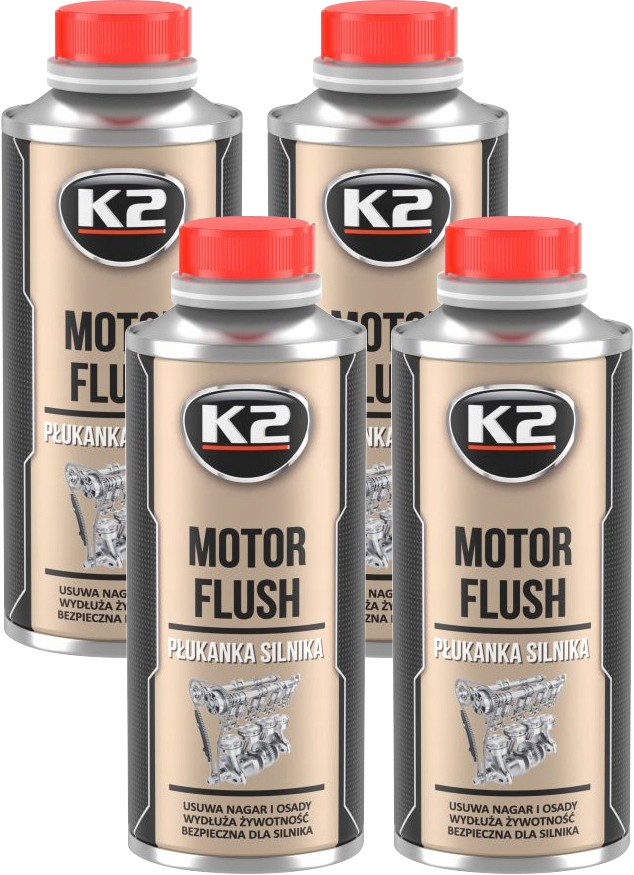 

K2 Motor Flush Płukanka Silnika 250ML 4 sztuki