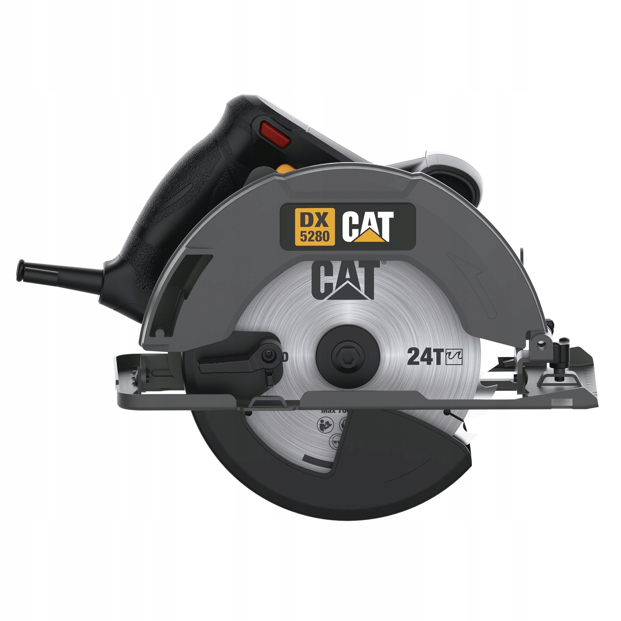 Piła tarczowa Cat DX5280 1400W 185mm Ograniczenie głębokości cięcia
