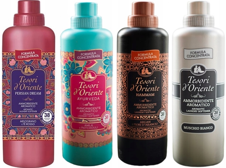 Levně Tesori d'Oriente Sada 4 krásných aviváží 760 ml Pahm