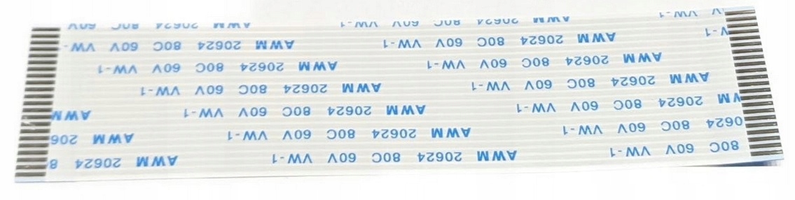 TAŚMA FFC FPC 22PIN RASTER 1.0MM 20CM TYP A Producent KBR Games