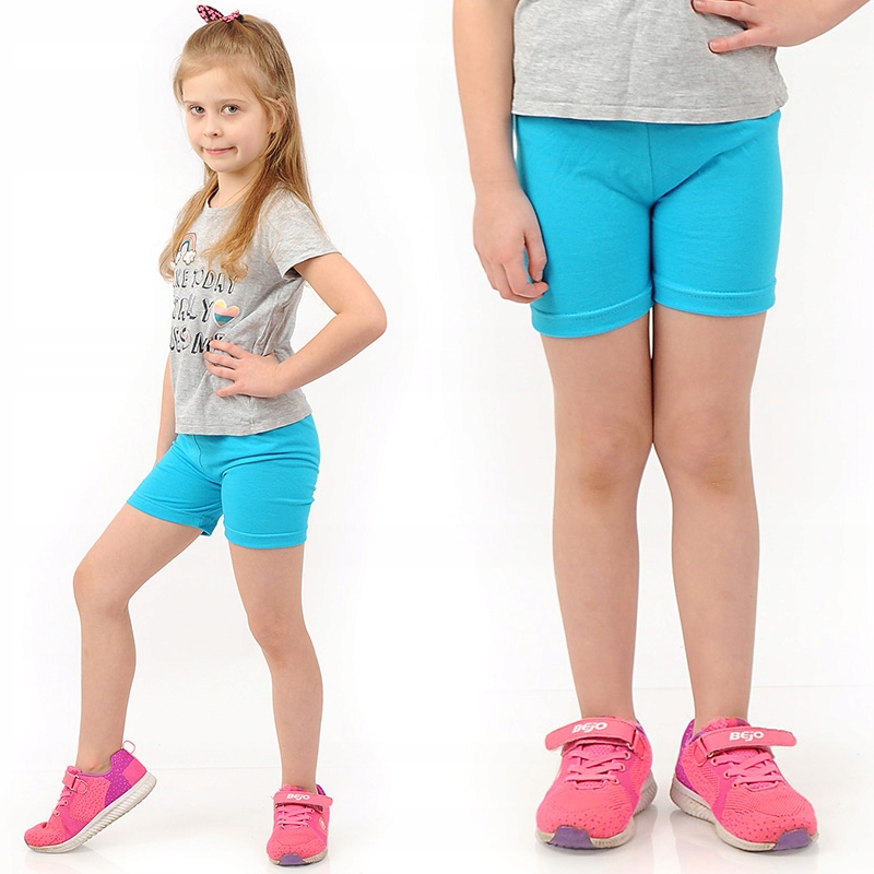 

Legginsy kolarki Krótkie spodenki Getry Turkus 146