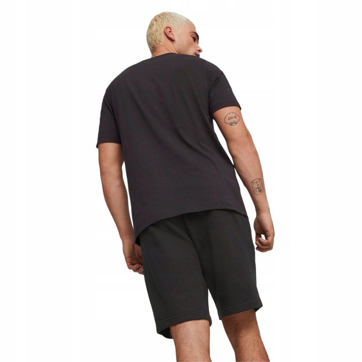 PUMA KOSZULKA MĘSKA T-SHIRT ESS+2 COL CZARNA r.M Rozmiar M