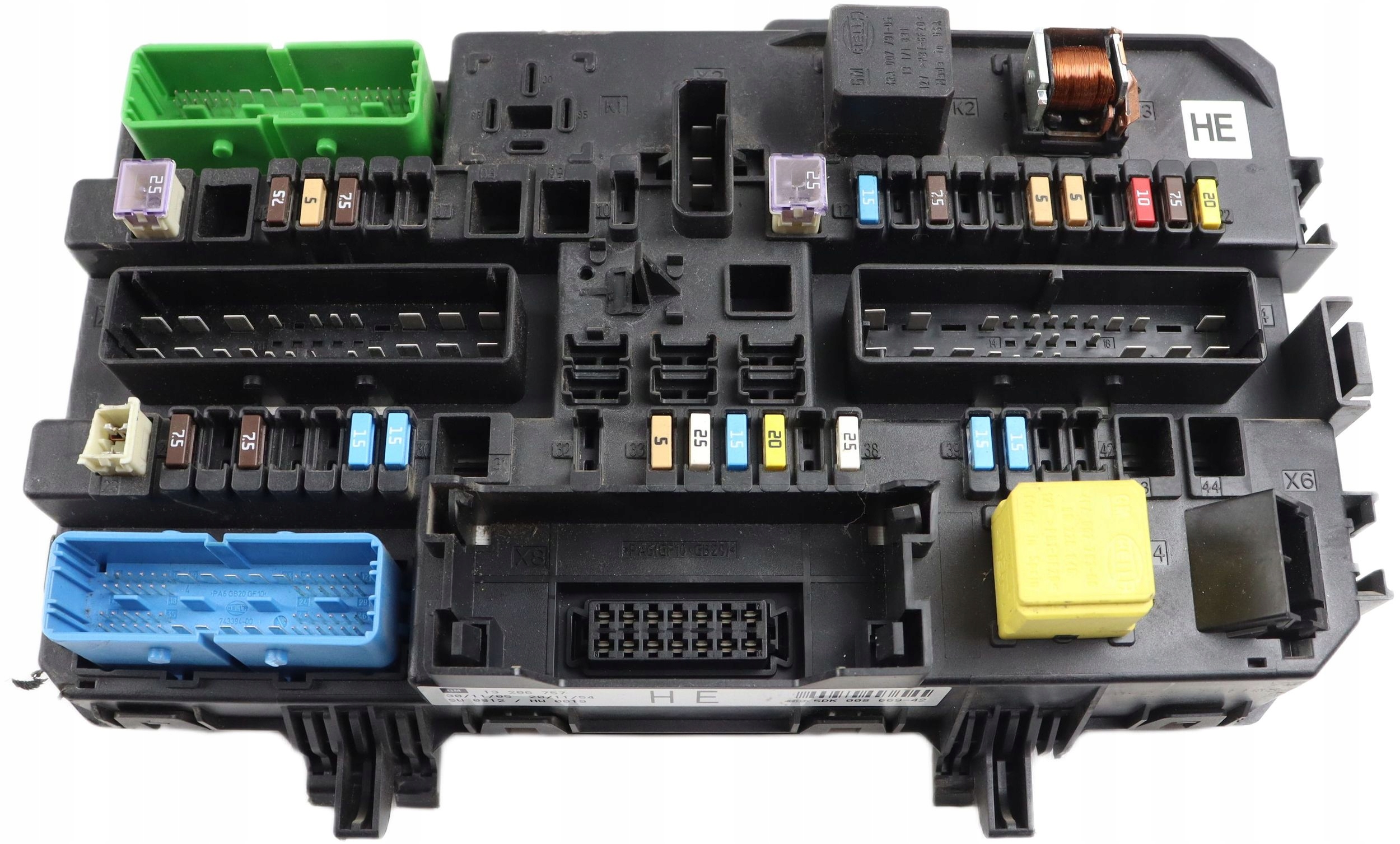 OPEL ZAFIRA B Module Module fusibles 13206757