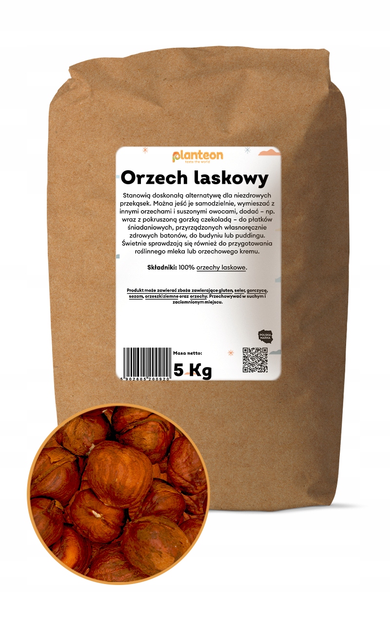 Lískové ořechy 5 kg