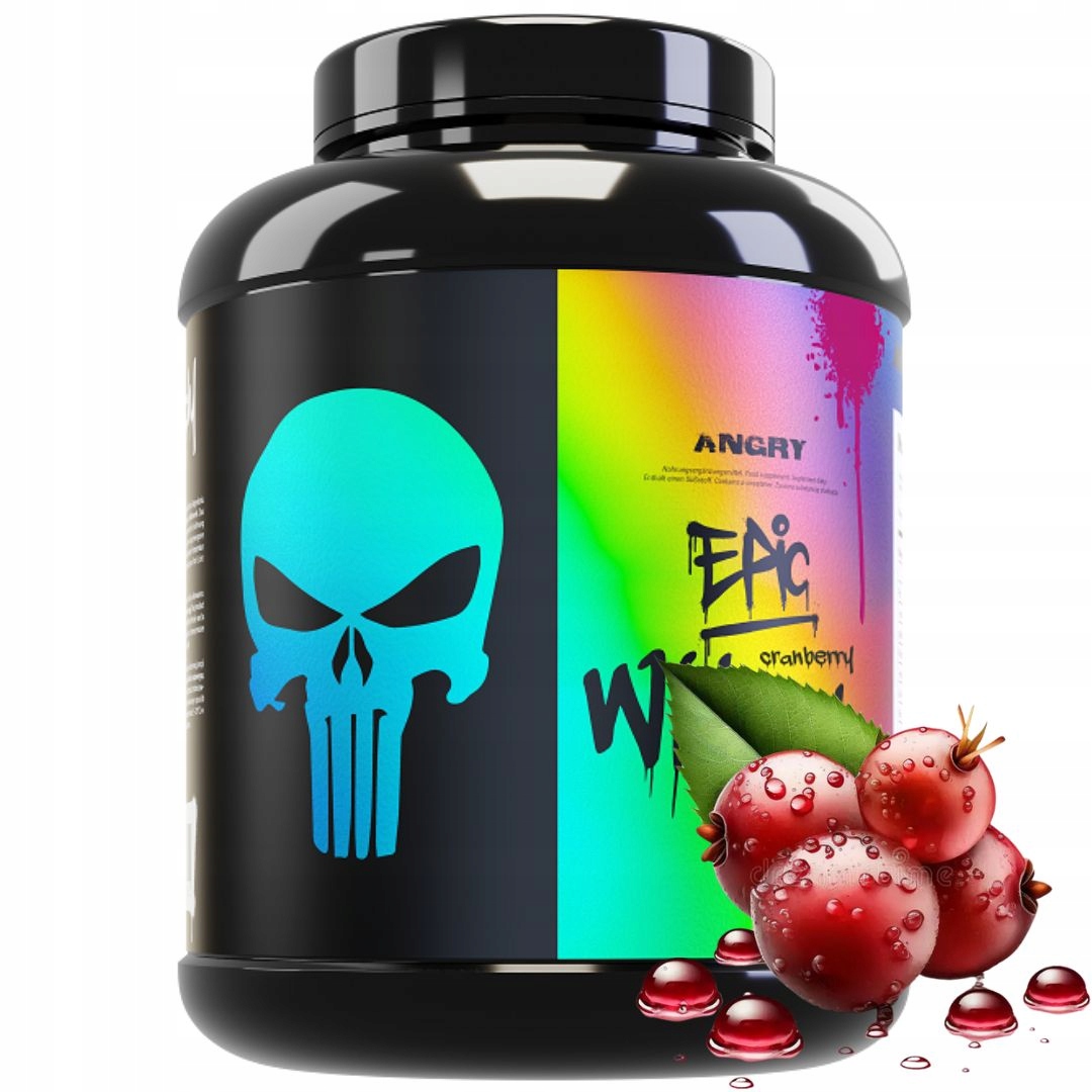 Muscle Clinic Angry Epic Whey 1800 g wpc proteinová směs