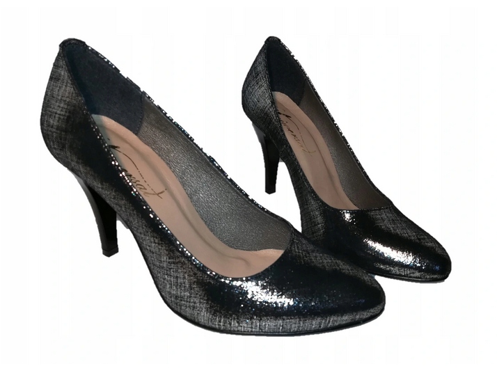 

72. Uniwersał zgrabne eleganckie czółenka s. nat.