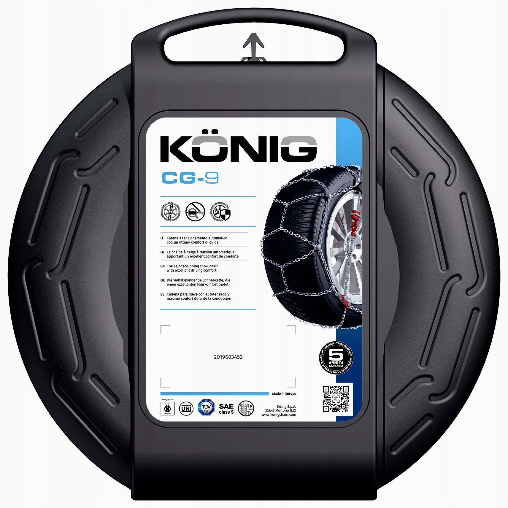Łańcuchy THULE KONIG CG-9 117 275/35 R20 NAPINACZ Kod producenta CG-9 117 2004205117