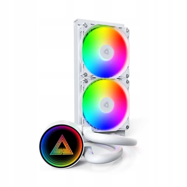 Montech LightFlow ARGB 240 White zestaw AIO