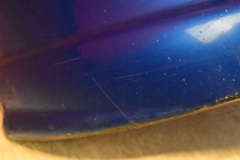 bumper front front blue MG ZR 105 01-05