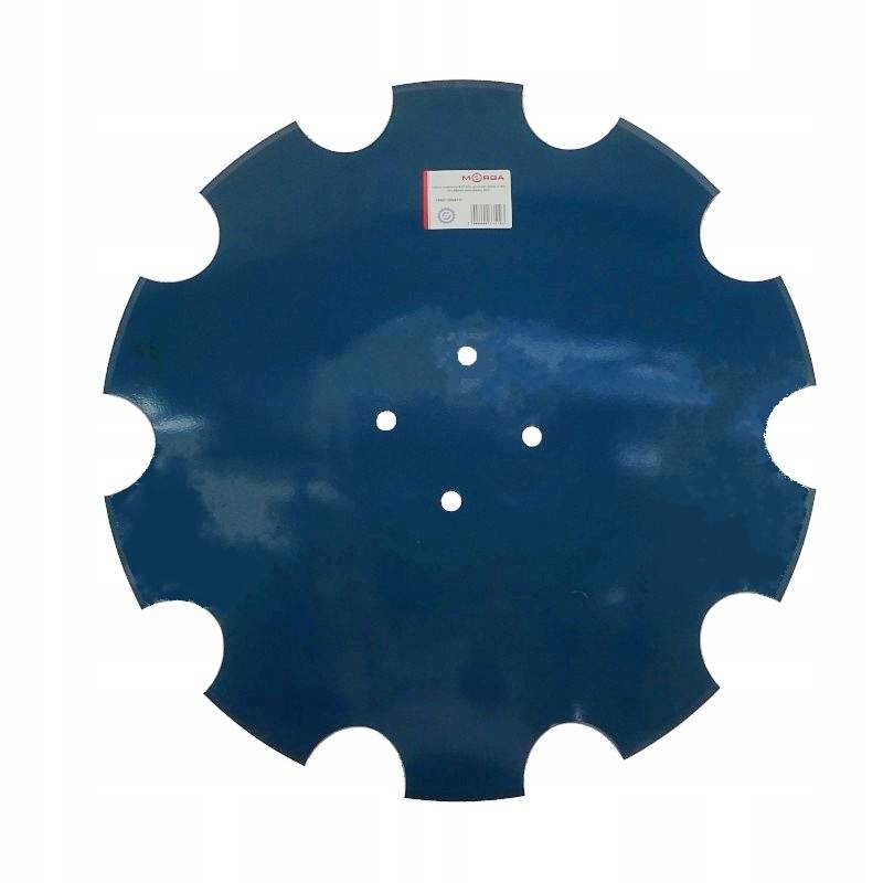 00-B2126 - Зубчатая пластина 510 толщина 4 мм 4 отверстия 98 мм под