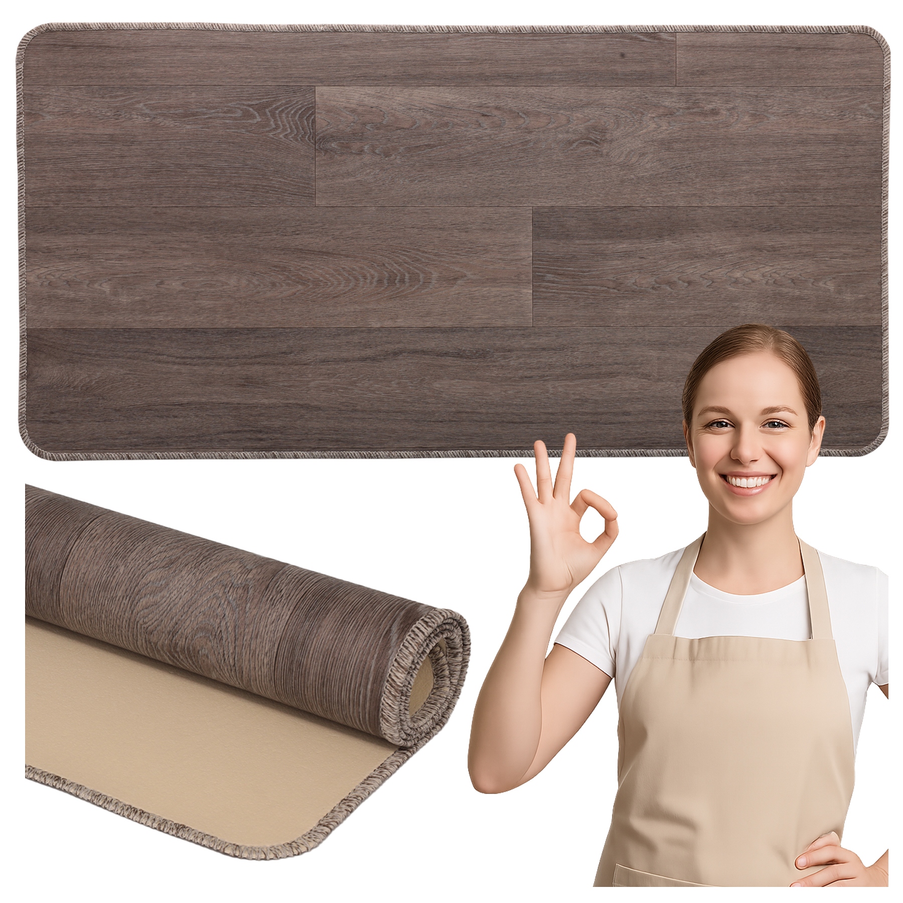 Běhoun Koberec Do Kuchyně Předsíně Pvc Protiskluzový 60x180