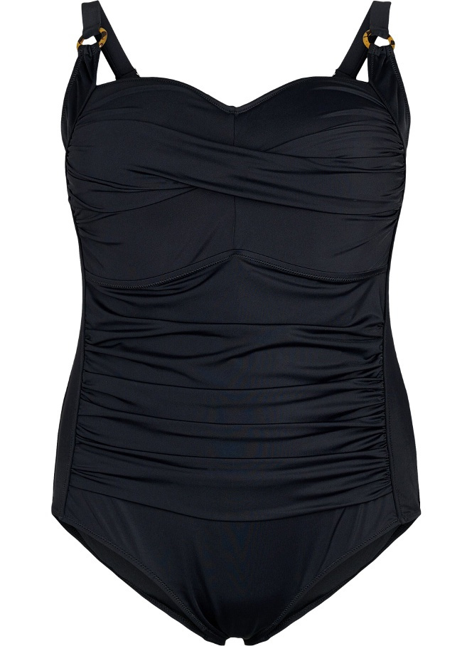 Plus Size Zizzi Krásné Černé Plavky 507B 52