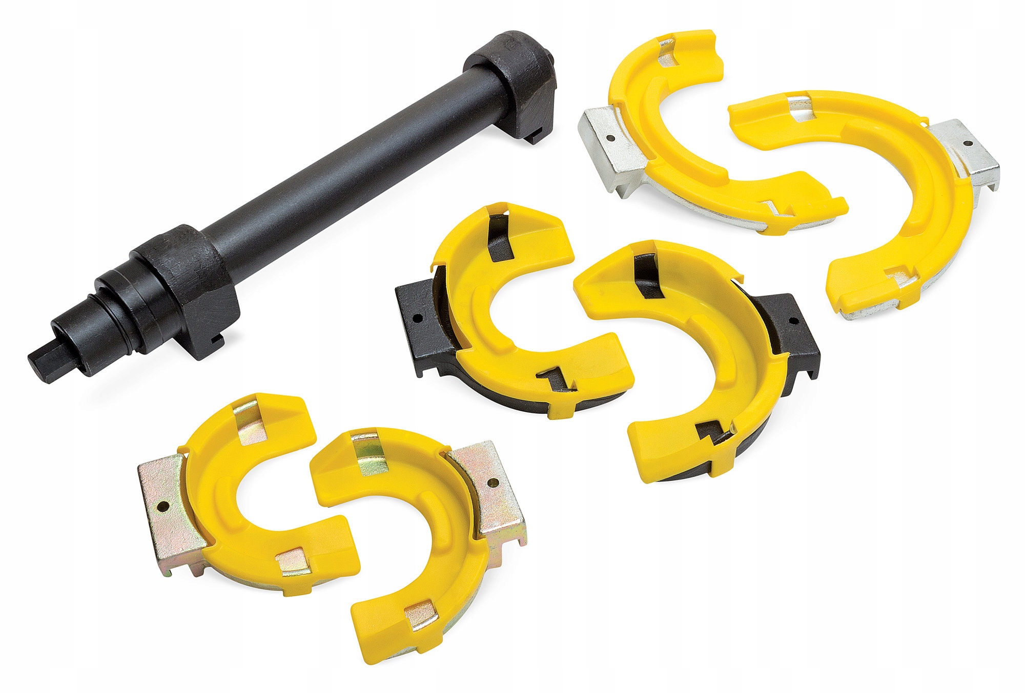 ŚCIĄGACZ DO SPRĘŻYN ZAWIESZENIA MCPHERSON MECHANICZNY 1.5T 1500KG NAKŁADKI Marka Resser