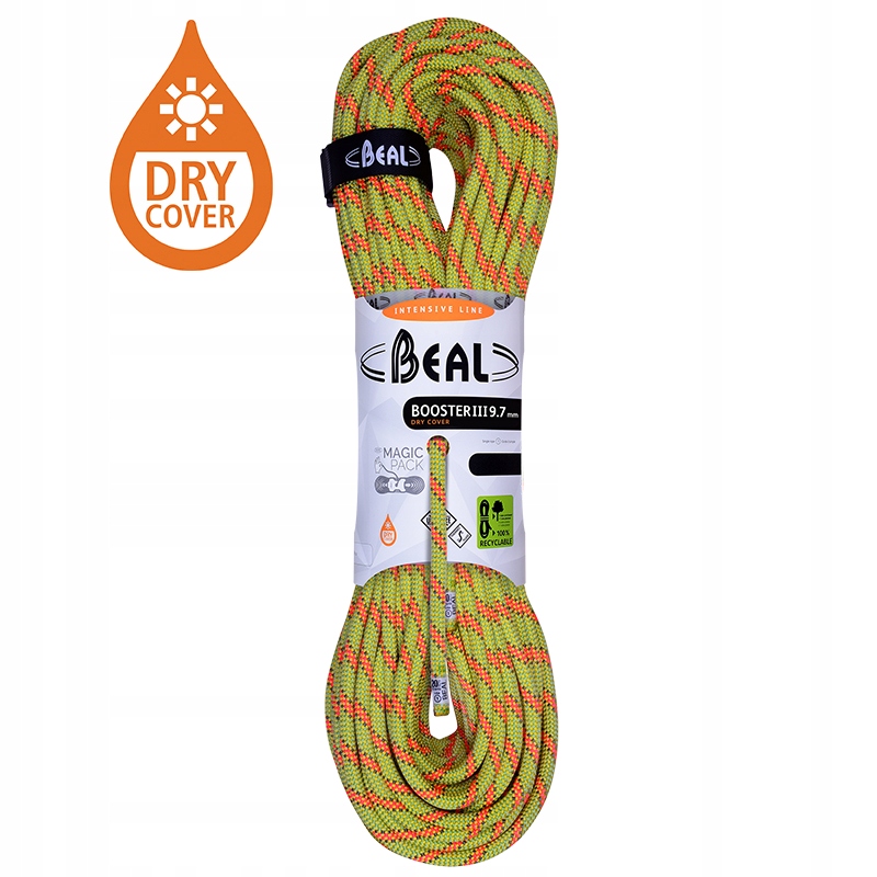 Beal Booster III 9,7mm Unicore Dry Cover anis
