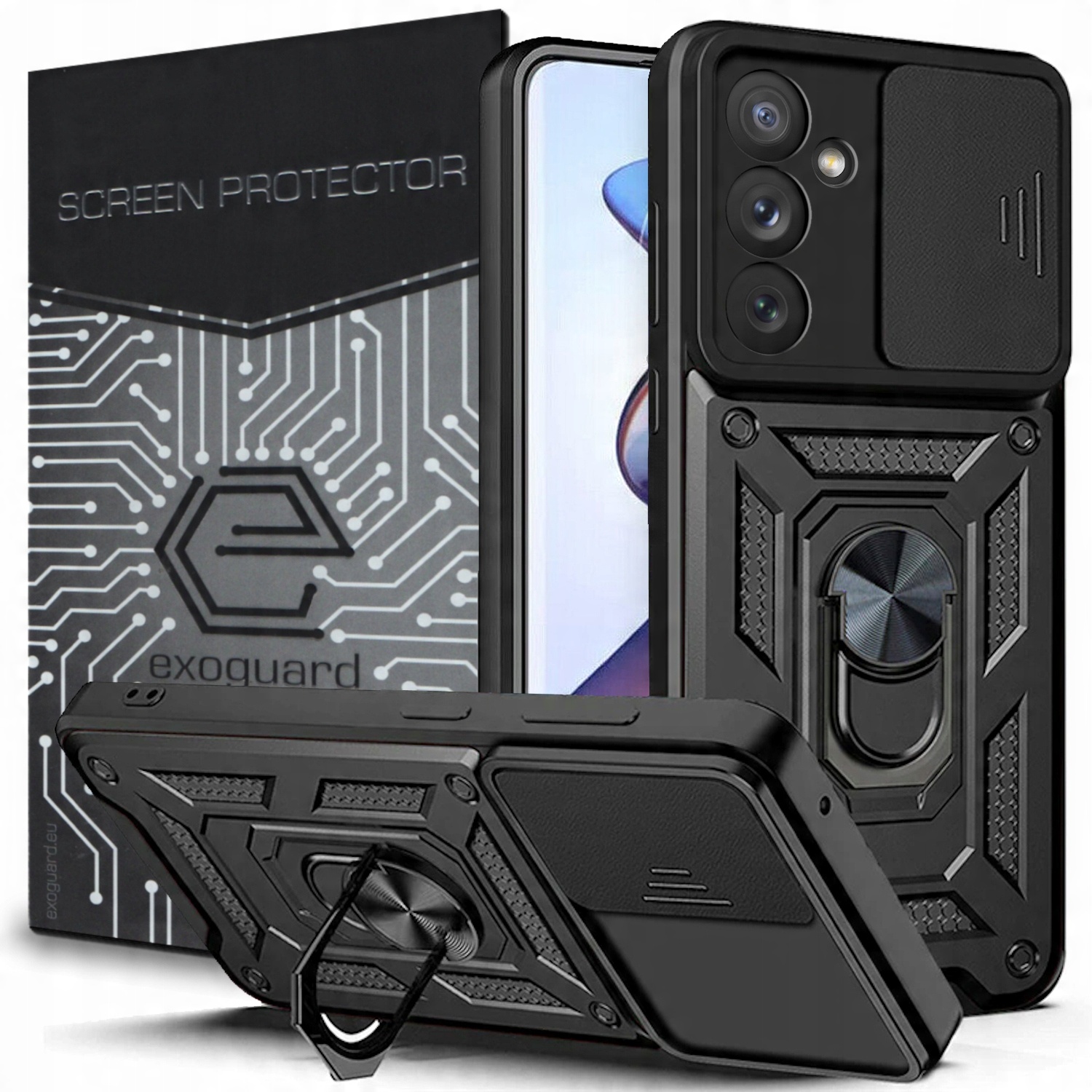 

Etui Pancerne Case+szkło do Samsung Galaxy A34 5G