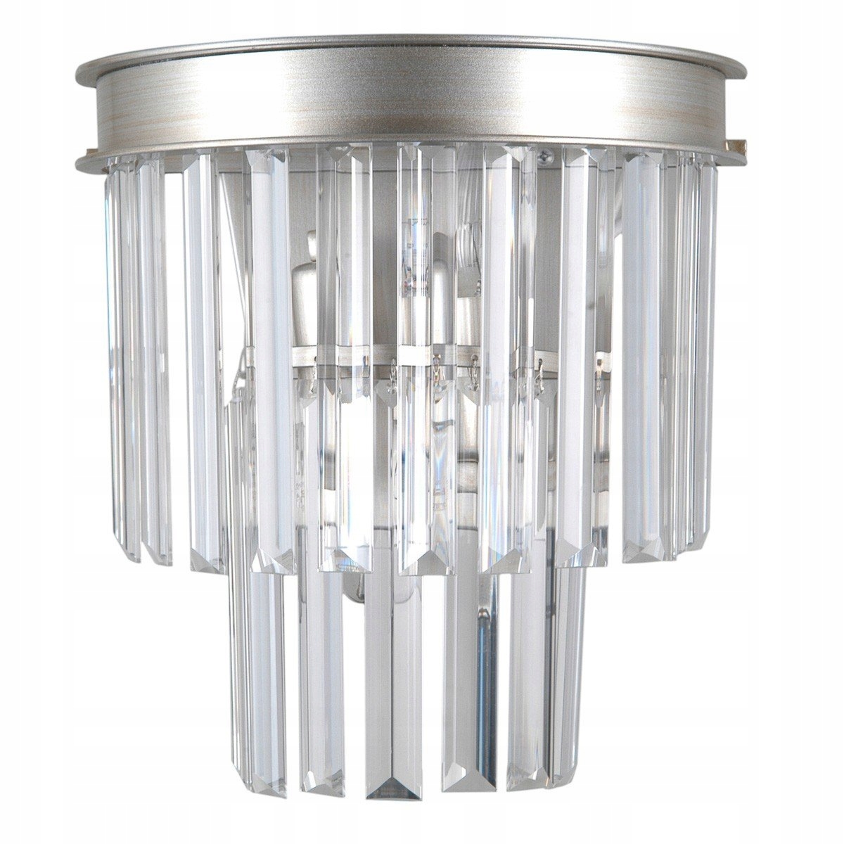 Nástenná lampa Verdes WL-44372-2A-SLVR-BRW Italux