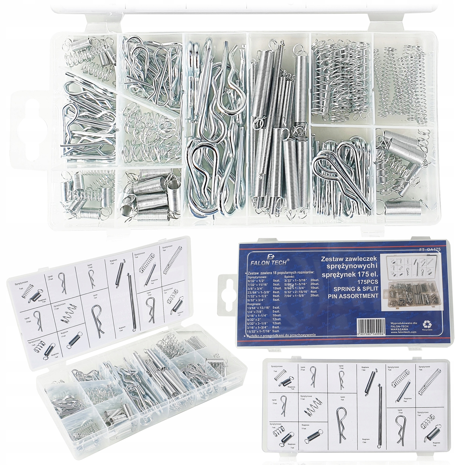 FALON пружинные шплинты 175ШТ