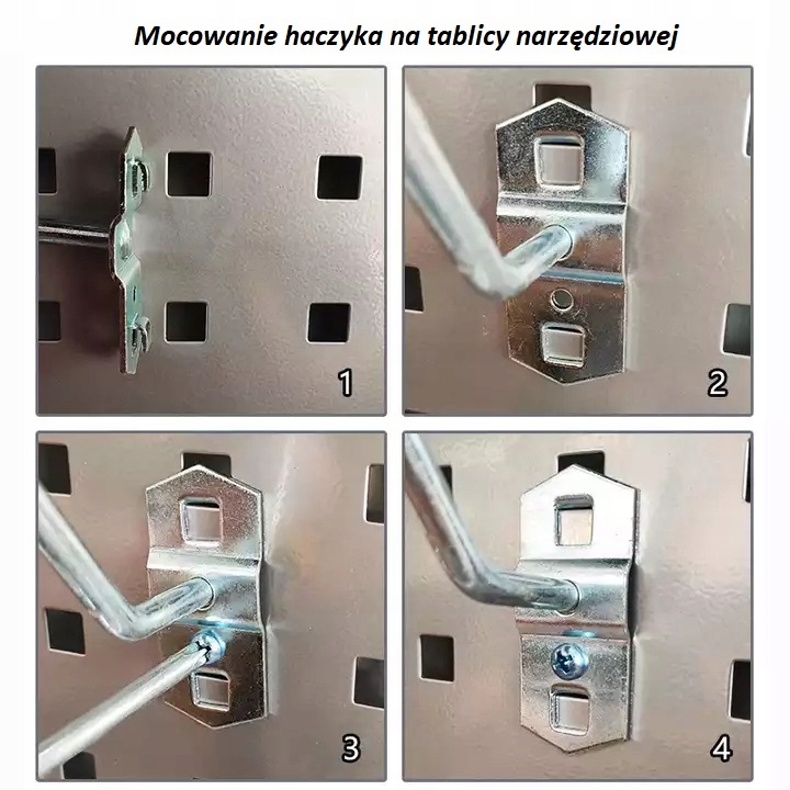 ZAWIESZKA HACZYK TABLICY NARZĘDZIOWEJ SIN. 25 MM Rodzaj uchwyty do tablicy