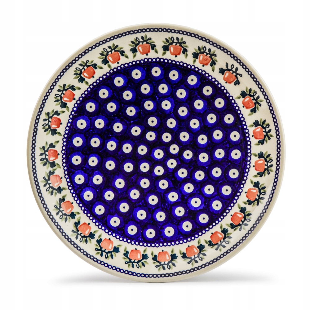 

Talerz obiadowy płytki 25,5 cm dek. 070B