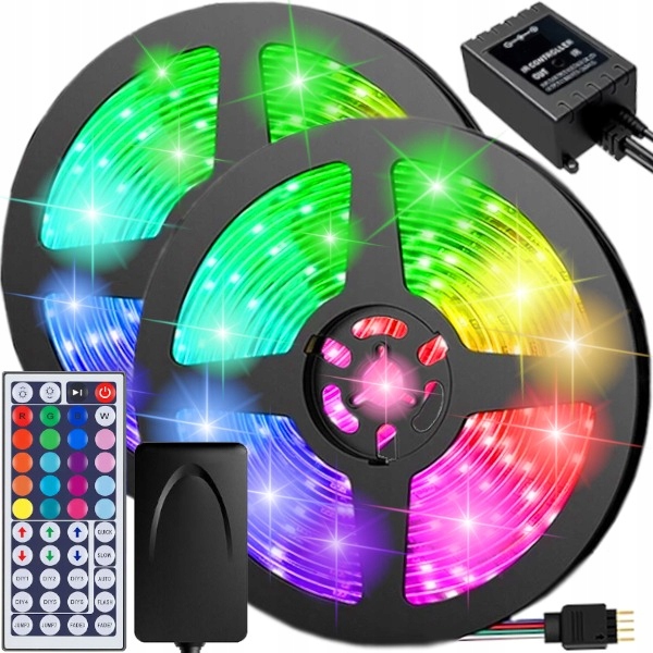 

Taśma Led Smd 5050 Rgb Wodoodporna Pilot 10M