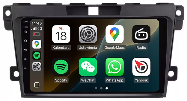 Mazda CX-7 Nejnovější Android Carplay Navigace Rádio