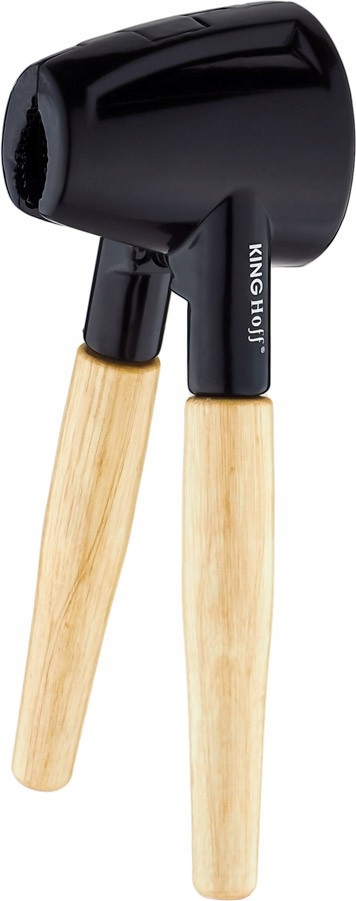 STALOWY DZIADEK DO ORZECHÓW DREWNO RĄCZKI KINGHOFF Cechy dodatkowe antypoślizgowe uchwyty