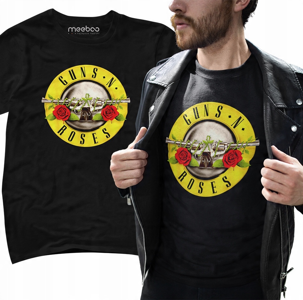 

Koszulka Męska Dla Niego Guns N Roses Prezent Tour