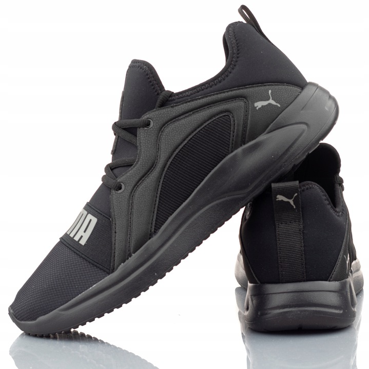 BUTY MĘSKIE PUMA STREET CZARNE SPORTOWE ROZM. 43 Długość wkładki 28 cm
