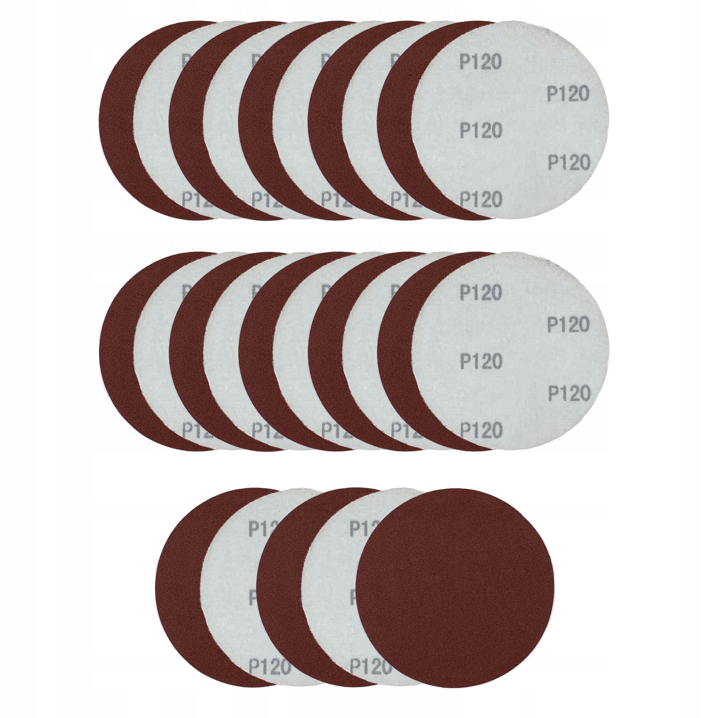 

Papier Ścierny Na Rzep Krążki 125mm P120 25szt