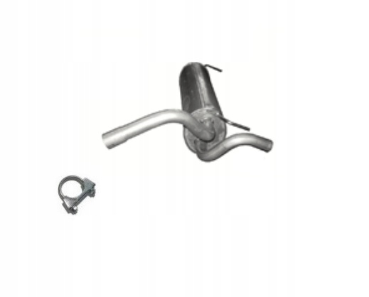 Opel Astra J 1.4 Turbo Tłumik końcowy