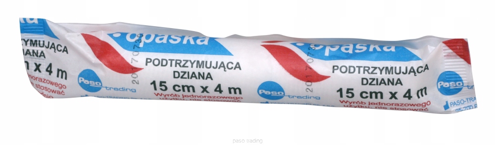 

Paso opaska podtrzymująca dziana 15cm x 4m 1 szt.