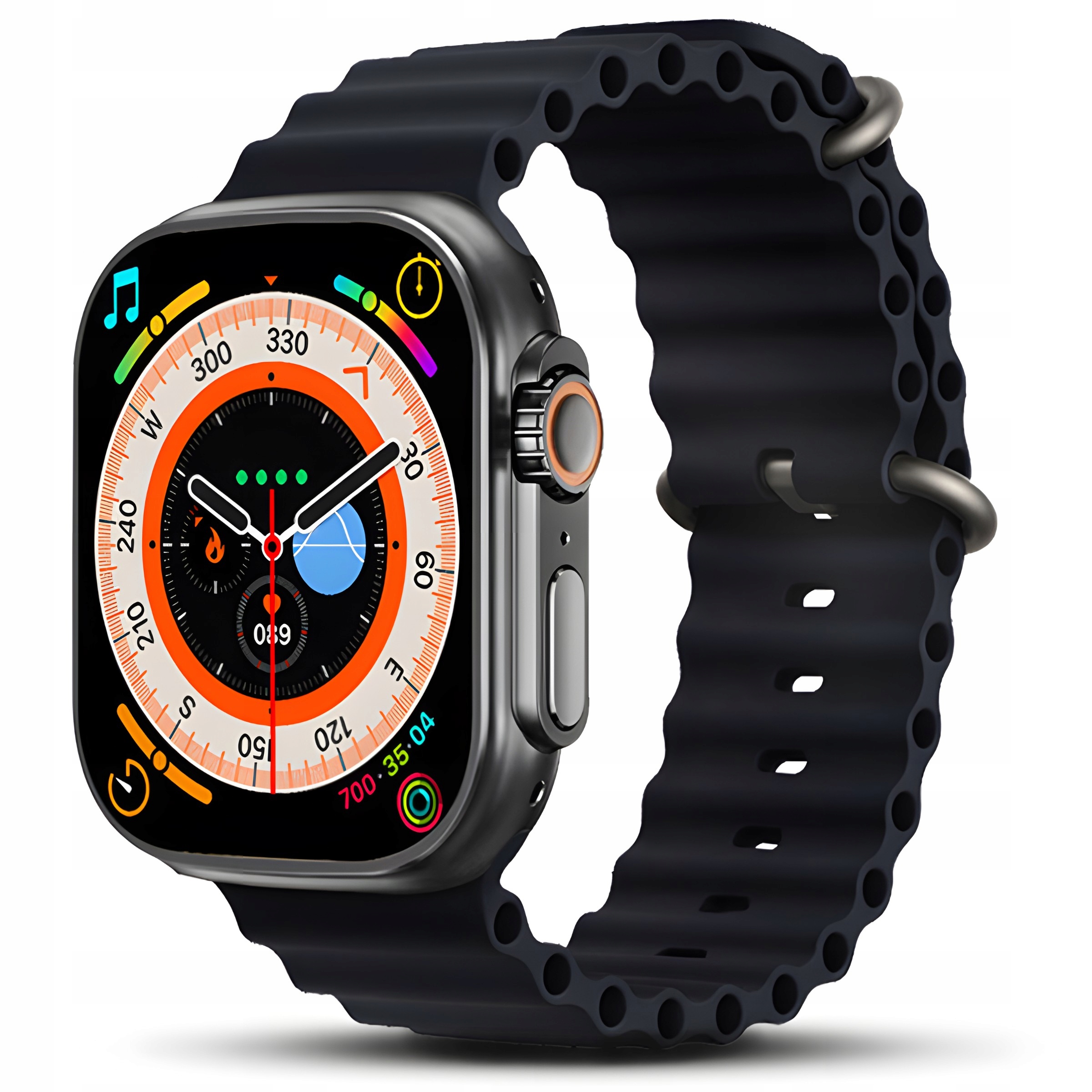 SMARTWATCH ZEGAREK WODOODPORNY SPORT PULS CIŚNIENIE POWIADOMIENIA IP67 Model inny