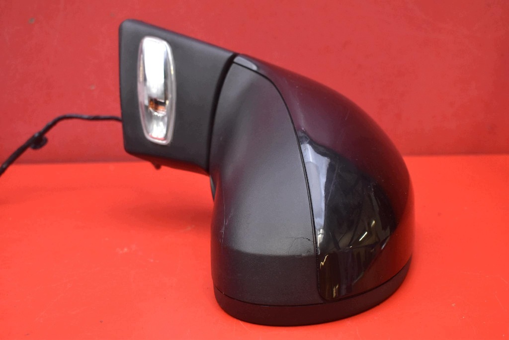 mirror left black, EU 014342 PEUGEOT 207 1 and 06-09 5+4 PIN
